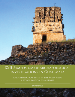 Archaeological Sites in the Maya Area: A Conservation Challenge
