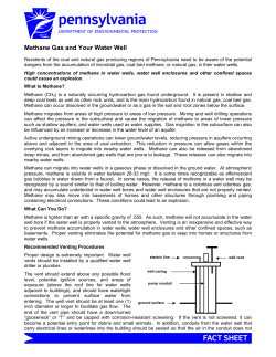 Information on Methane Gas