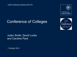 Conference of Colleges