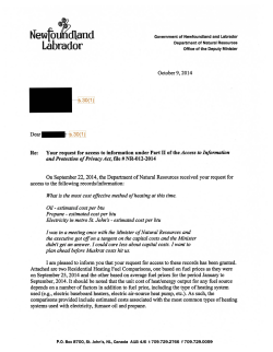 tiewf~nfdland - Search ATIPP Requests