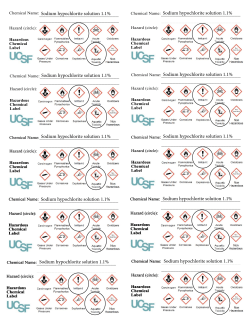 Sodium hypochlorite solution 1.1%