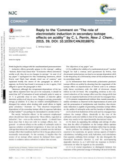 The role of electrostatic induction in secondary isotope effects on