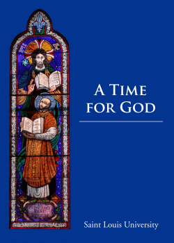 A Time for God