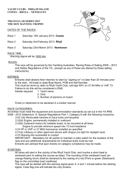 rhyll &ndash; newhaven triangular series 2013 the don