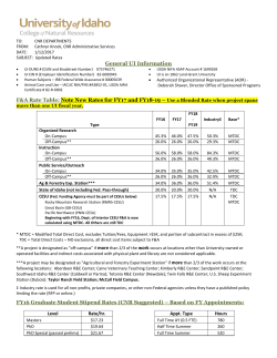 General UI Information