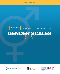 Gender Beliefs Scale - C