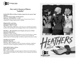 the show program here.