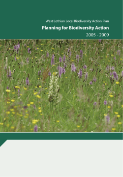 Planning for Biodiversity Action 2005-2009