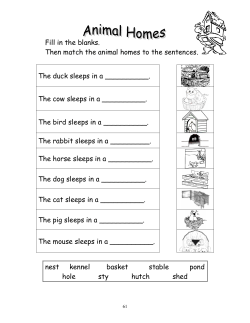 pgs 061-064 Animal Homes