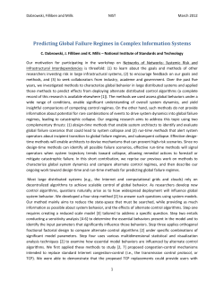 Predicting Global Failure Regimes in Complex Information Systems