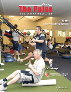 Spring - Greenwood Athletic and Tennis Club