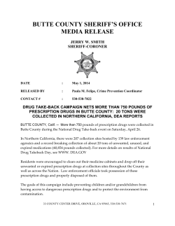 BUTTE COUNTY SHERIFF`S OFFICE