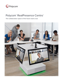 RealPresence Centro Brochure