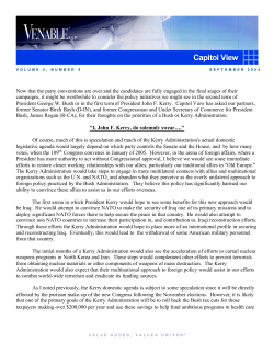 Capitol View - Venable LLP