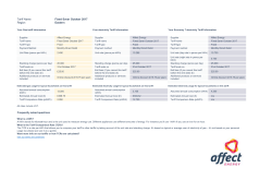 Tariff Name Fixed Saver October 2017 Region Eastern