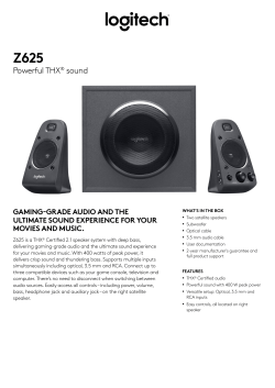 Powerful THX&reg; sound