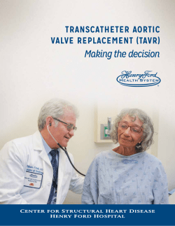 Making the decision - Henry Ford Health System