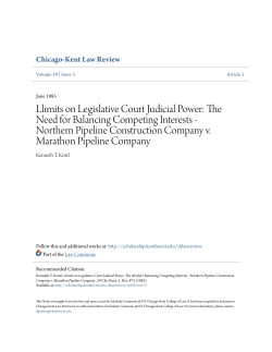 Llimits on Legislative Court Judicial Power