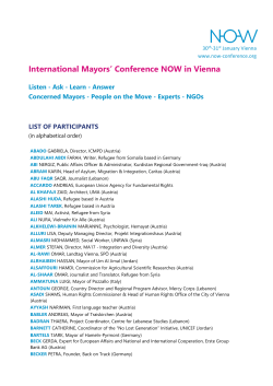 PDF-Download - NOW: International Mayors` Conferences