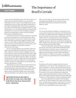 Fact Sheet - Union of Concerned Scientists