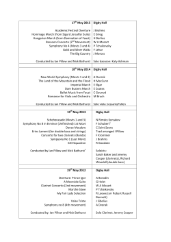 list as pdf - Sherborne Community Orchestra