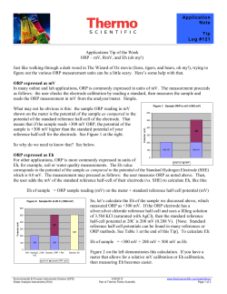 Application Note Tip Log #121