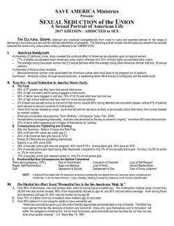 SEXUAL SEDUCTION of the UNION