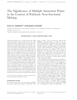 The Significance of Multiple Saturation Points in the Context of