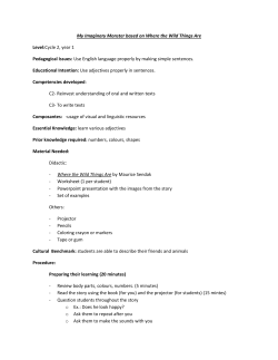 My Imaginary Monster based on Where the Wild Things Are Level