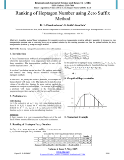 Ranking of Heptagon Number using Zero Suffix Method
