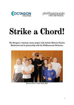 Strike A Chord! Resource Pack 2016