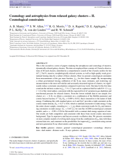 Cosmology and astrophysics from relaxed galaxy clusters &ndash; II