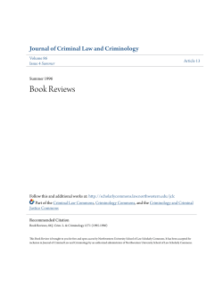 michael tonry and tie structure of sentencing laws