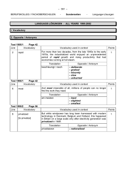 Language-L&ouml;sungen 551 LANGUAGE