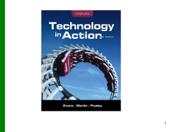 Tech In Action &ndash; History of the PC slides