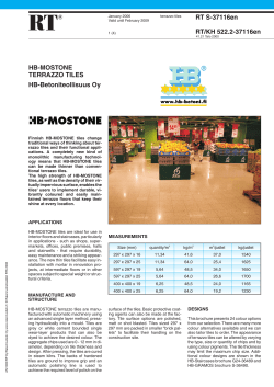 RT S-37116en RT/KH 522.2-37116en HB-MOSTONE