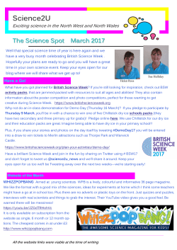 march 17 - Science2U