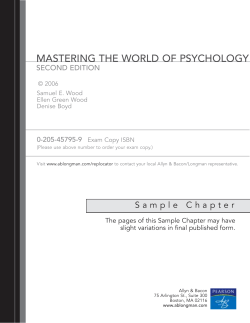 mastering the world of psychology