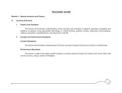 Teacher`s Guide 1