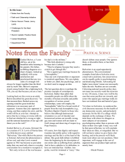 POLITICAL SCIENCE