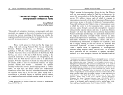 The Soul of Things - Epoché: The University of California Journal for