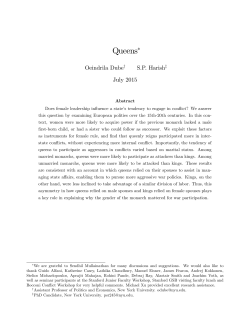 Queens - Oeindrila Dube