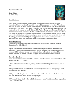 A Curriculum Guide to Story Thieves by James Riley
