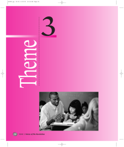 THEME 3 - Education Place