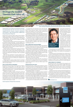 Strategically located Titanium Park takes off