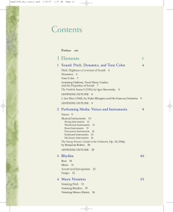 Table of Contents