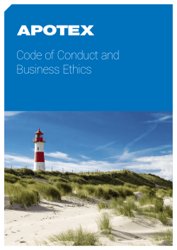 Code of Conduct and Business Ethics