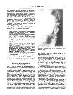 Polyarteritis Nodosa Presenting as Ischaemic Colitis