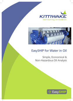 EasySHIP for Water in Oil