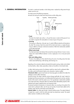 Castors and wheels